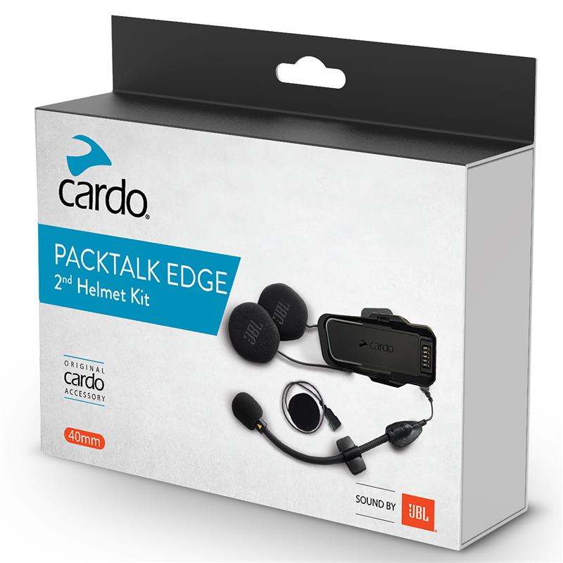 CARDO カルド PACKTALK EDGE 2nd Helmet Kit Cardo Packtalk Edge 2nd Helmet Kit – GP Motorcycles