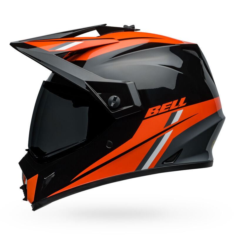 bell adventure mips helmet Bell MX-9 Adventure Alpine MIPS Helmet Medium Black/Orange