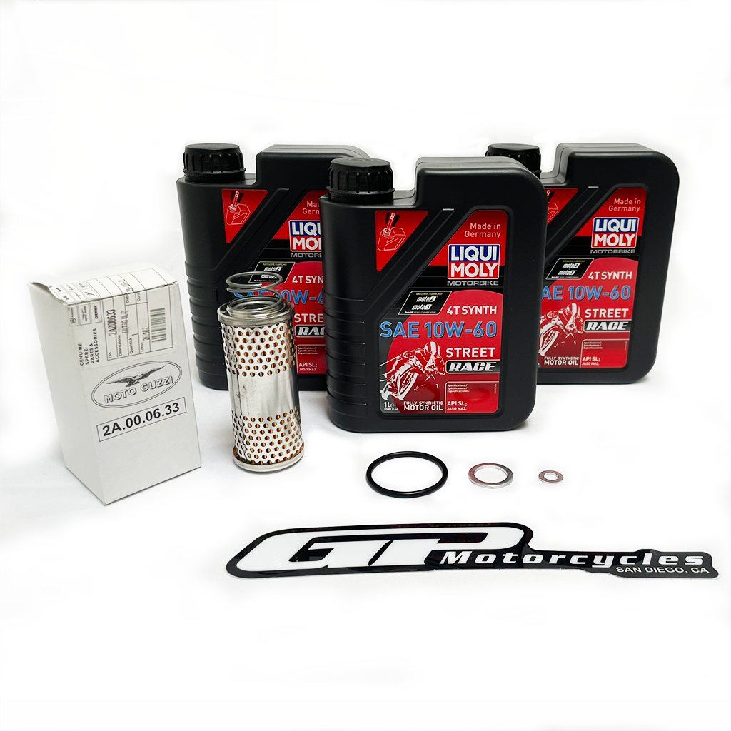 Oil Change Kit For 20082016 Moto Guzzi V7/V7 II Models GP Motorcycles