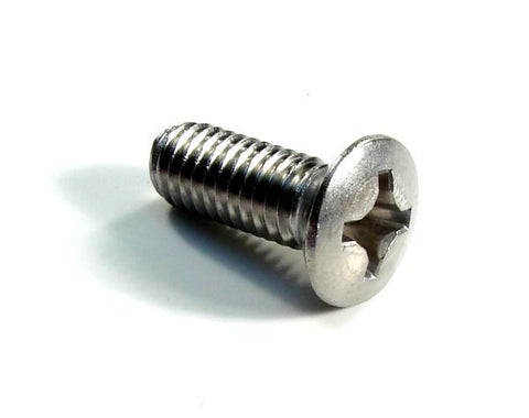 Ca Cycleworks Ducati 6mm Oval Head Screws for Small Engine Cover (pair)