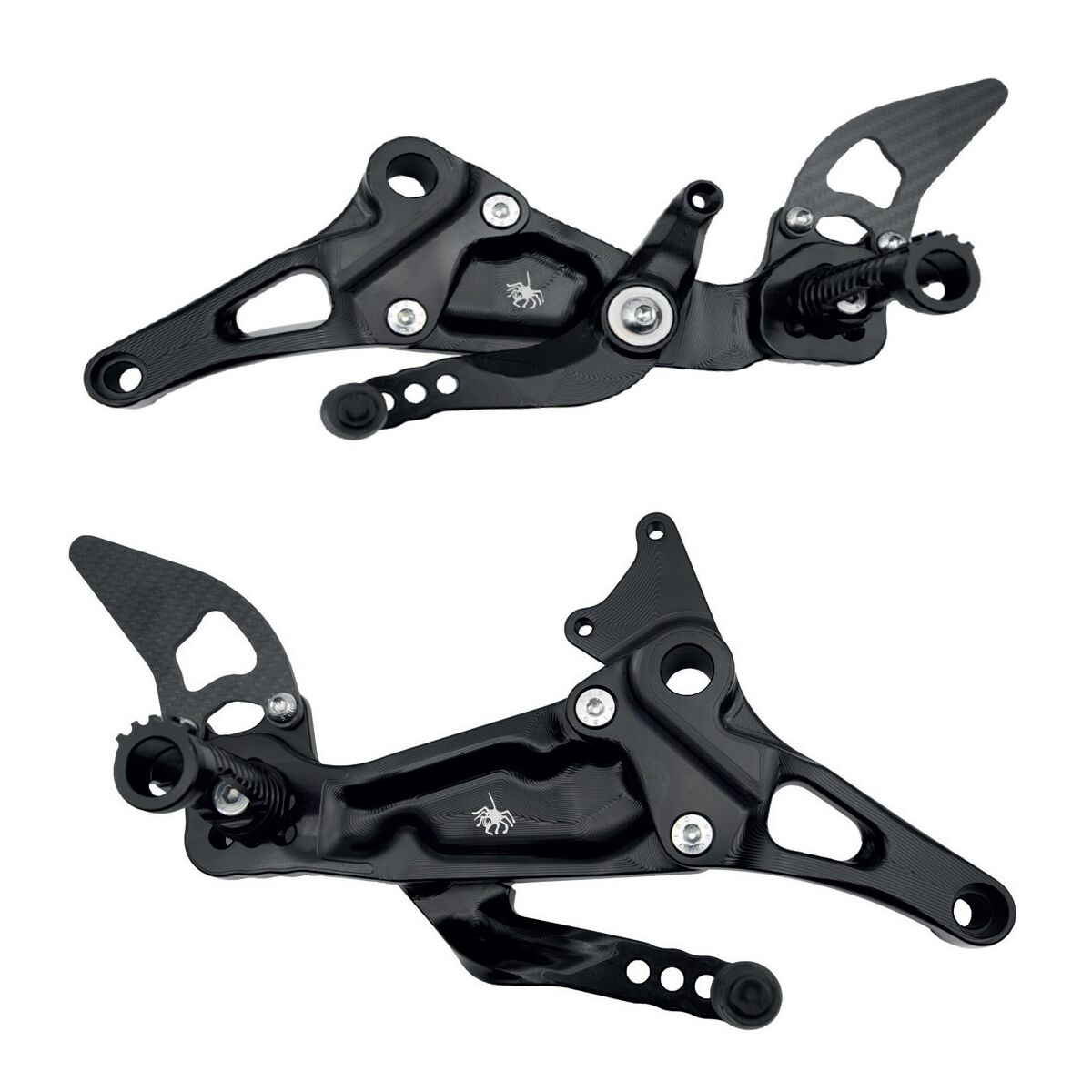 Spider Racing Aprilia RS 457 Billet Adjustable Rearsets – GP