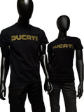 GP and Ducati 1980s Style Logo Men's T-Shirt Black   