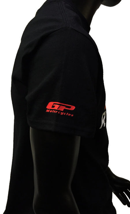 GP and KTM Logo Men's T-Shirt Black 