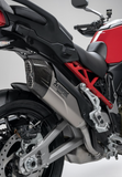 Akrapovic Ducati Performance Titanium Slip-on w/ Carbon End Cap, MTS V4