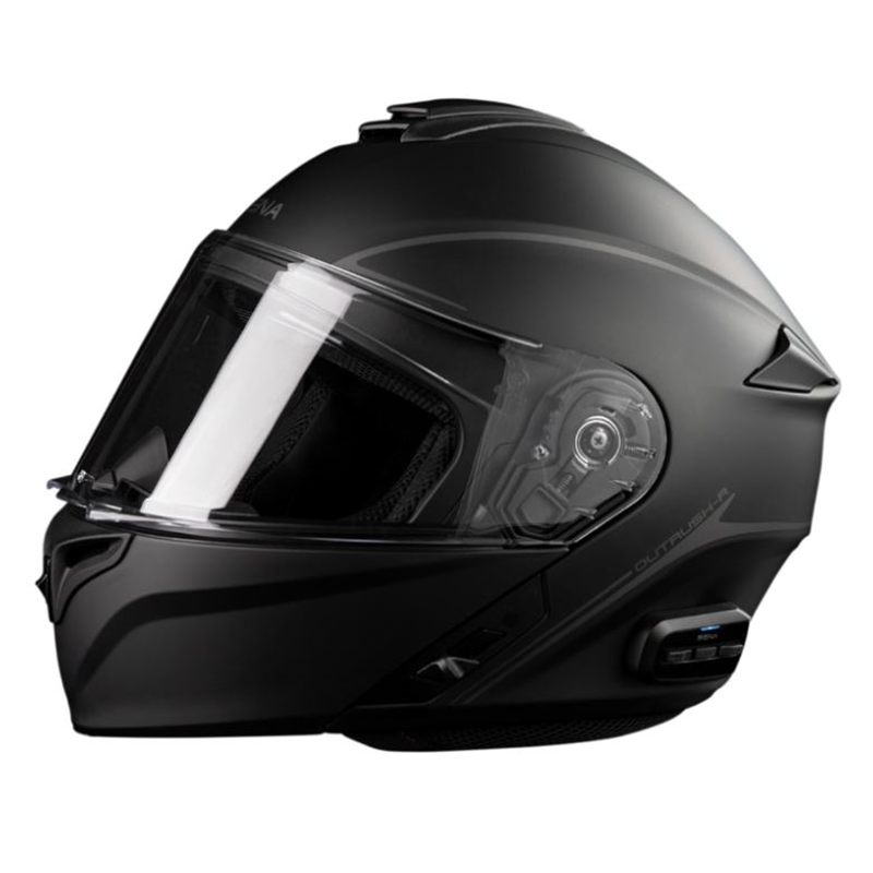 fully integrated bluetooth motorcycle helmet SENA Outrush R Bluetooth Modular Full Face Helmet – GP Motorcycles
