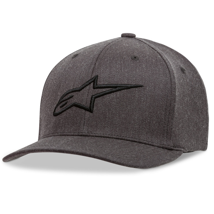 Alpinestars Ageless Flexfit Curve Hat - Charcoal Heather/Black