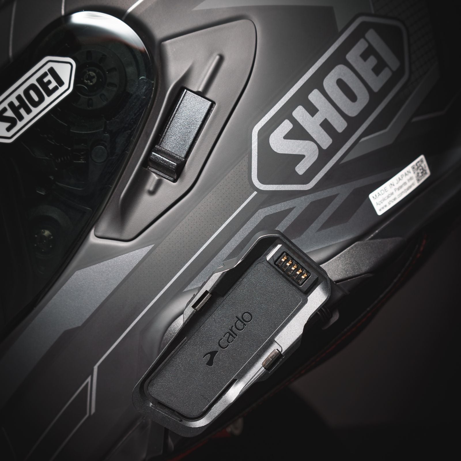 Cardo Communication Systems Shoei Helmet Adapter – GP Motorcycles Cardo Communication Systems Shoei Helmet Adapter – GP Motorcycles
