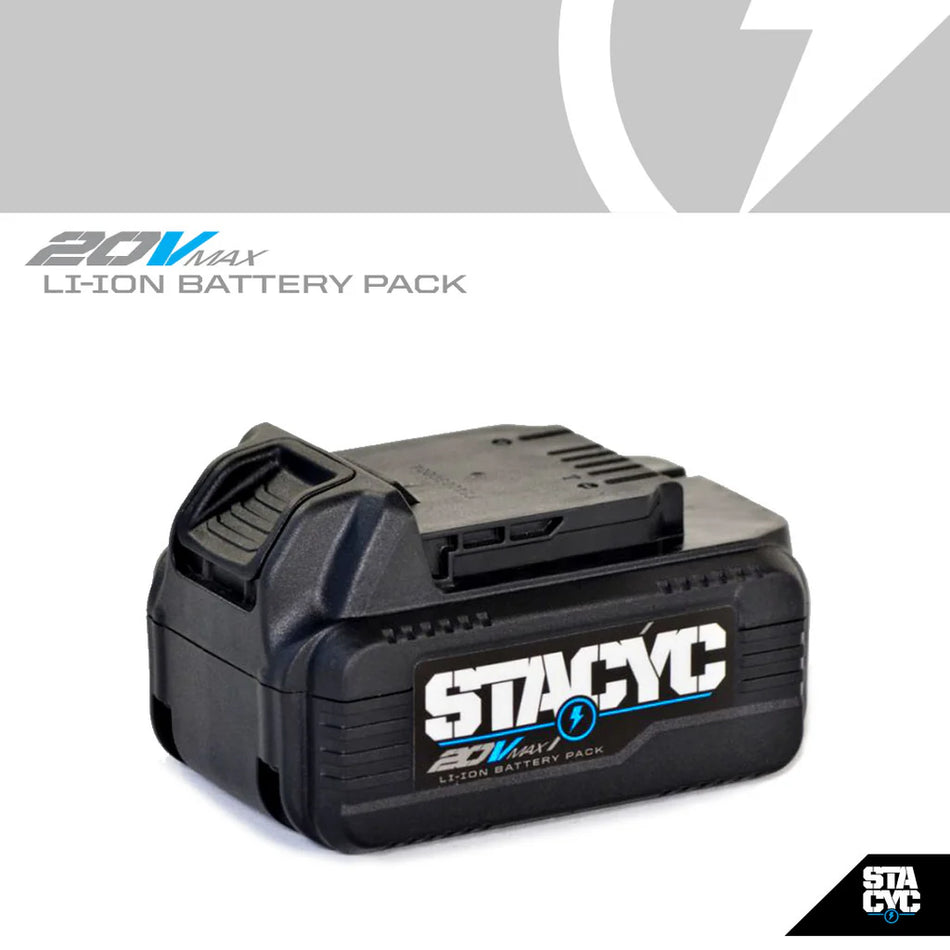 STACYC 20VMAX 5AH Battery Pack for 12eDRIVE & 16eDRIVE E-Bikes