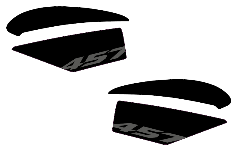 Aprilia RS 457 Side Tank Guards