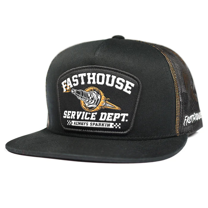 Fasthouse Ignite Snapback Hat - Black