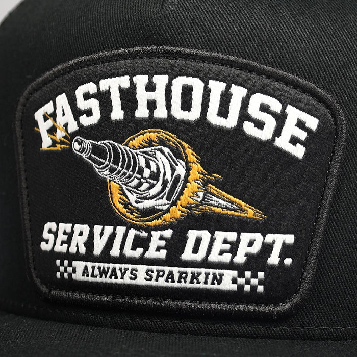 Fasthouse Ignite Snapback Hat - Black