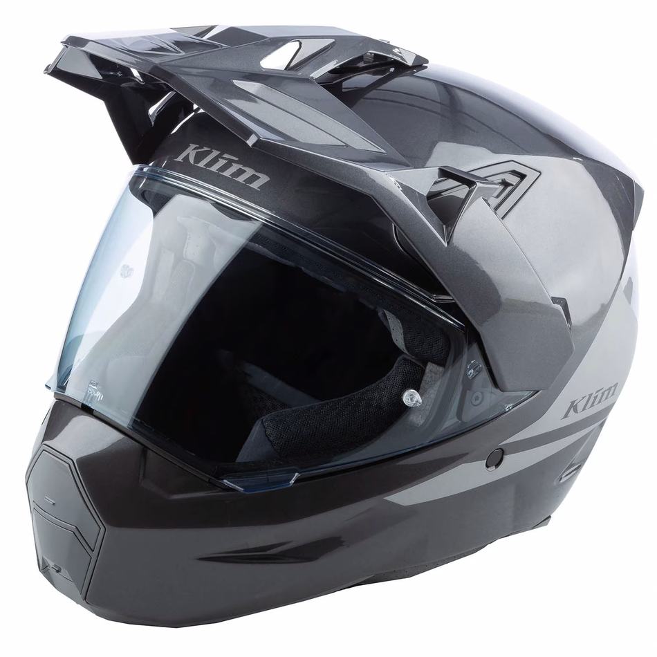 Klim X1 Alpha Helmet - Gloss Metallic Asphalt - Monument