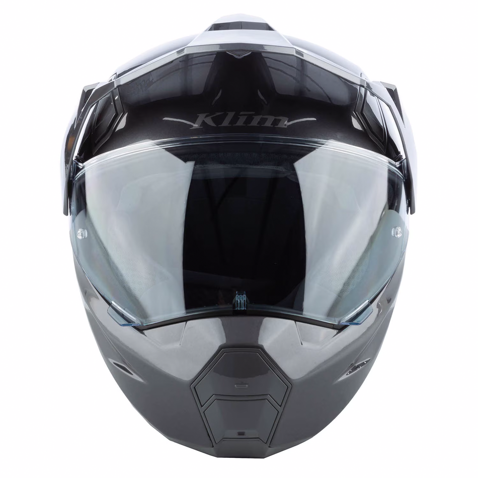 Klim X1 Alpha Helmet - Gloss Metallic Asphalt - Monument