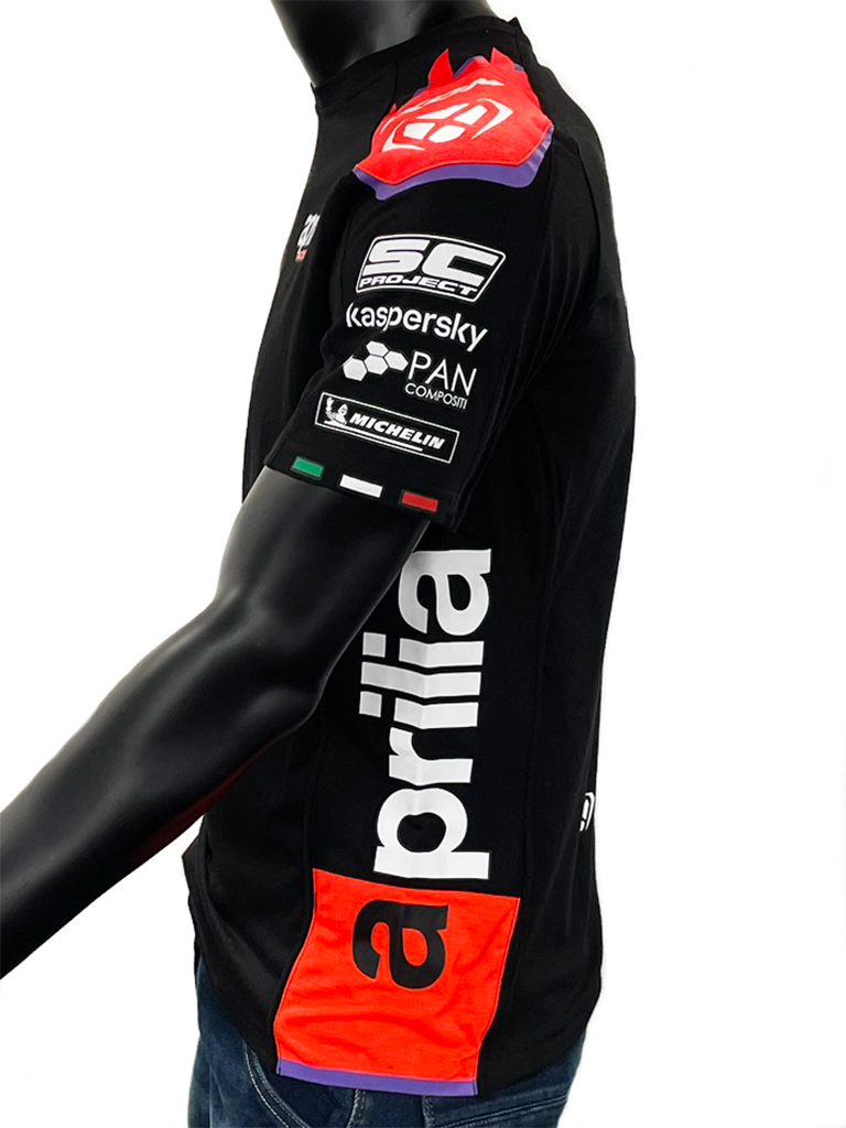 T-Shirt Uomo Moto Racing Girocollo - Manica Corta, Tessuto Poliestere Per Fitness E Sport