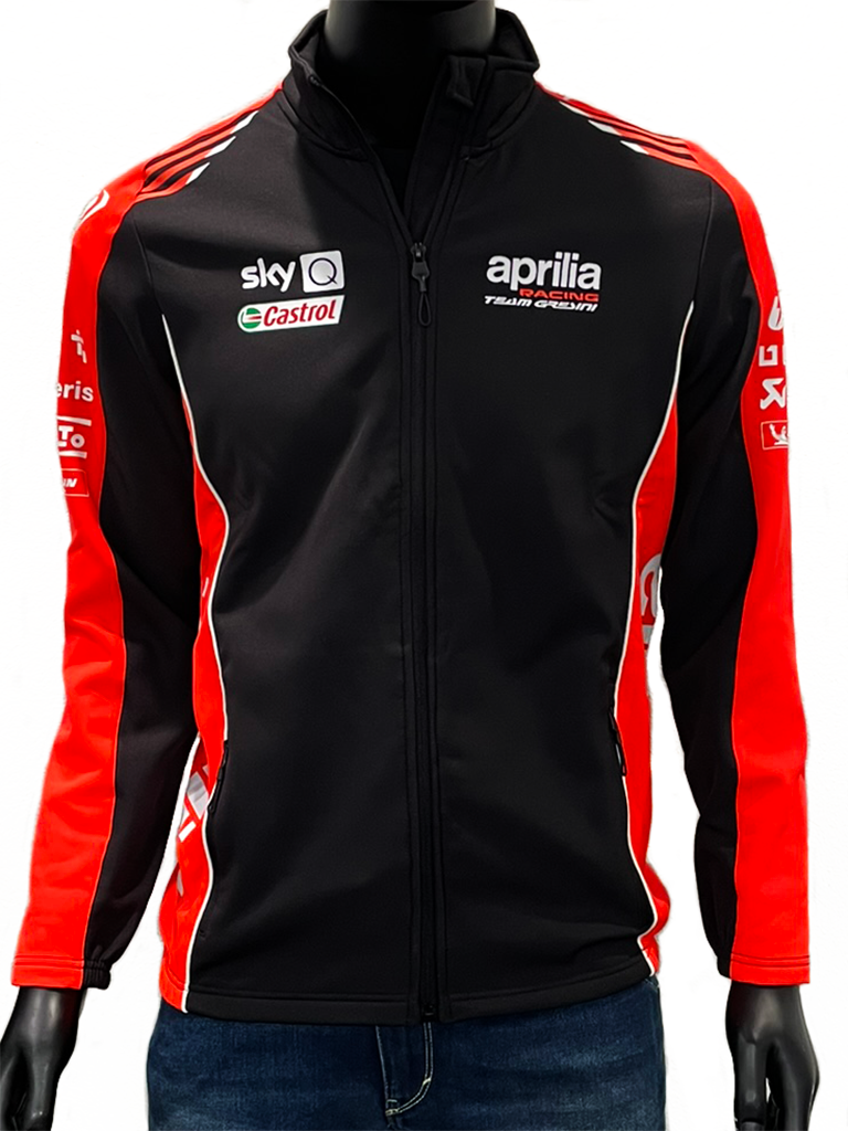 Aprilia Racing GP 21 Teamwear Replica Full Zip Softshell Jacket