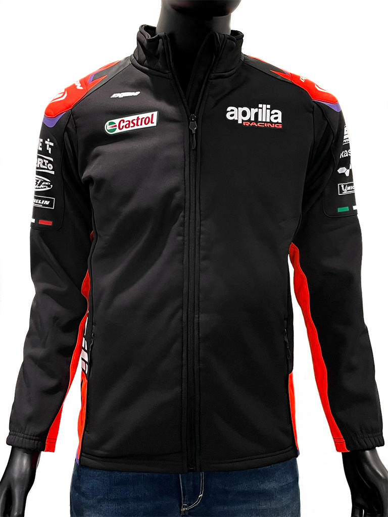 Aprilia Racing GP 22 Teamwear Replica Full Zip Softshell Jacket