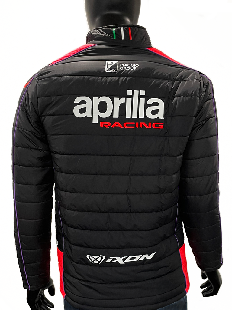 Aprilia Racing GP 23 Teamwear Replica Full Zip Puffy Windbreaker Jacket