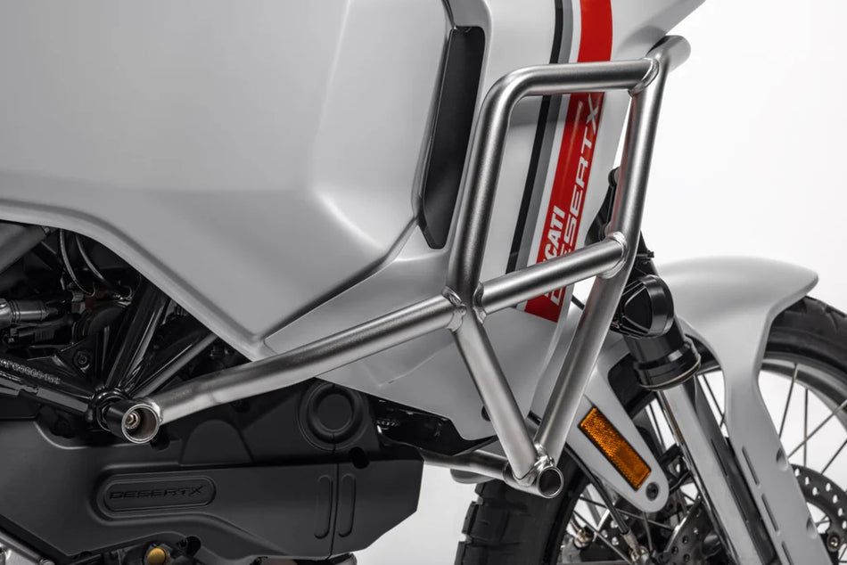 Ducati DesertX Steel Engine Cover Crash Guards