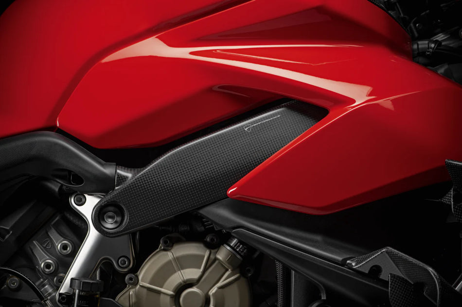 Ducati Panigale V4 / Streetfighter V4 Carbon Fiber Frame Covers