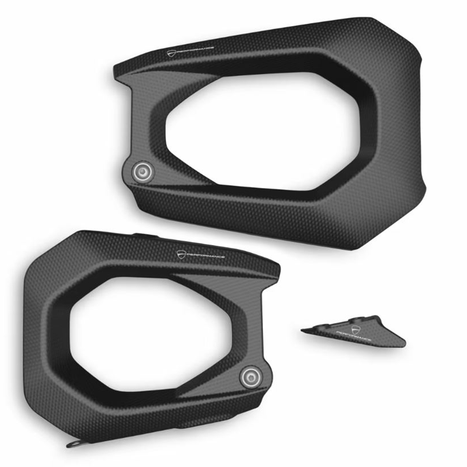 Ducati Panigale V4 Carbon Fiber Swingarm Guard Set