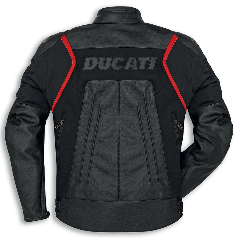 Ducati C1 Fighter Leather/Fabric Jacket - Size 52 Euro (USA Size 42/L)