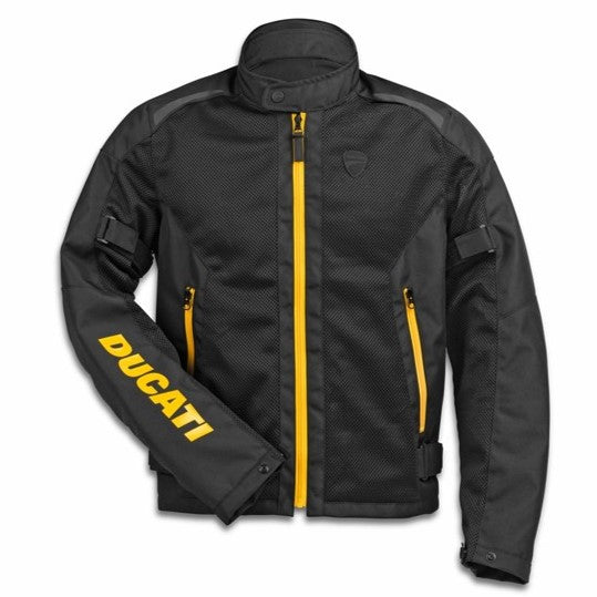 Ducati Speed Air C2 Fabric Jacket - Black/Yellow