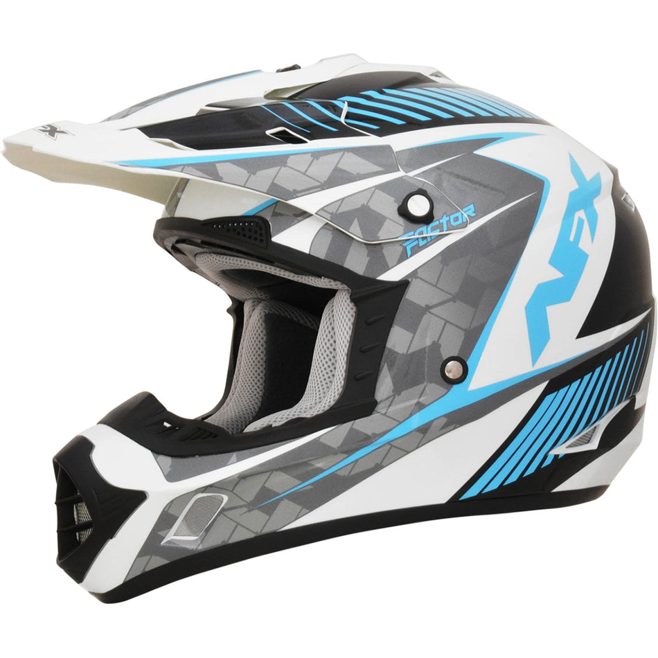 AFX FX-17 Factor Blue Off-Road Helmet - Size Large