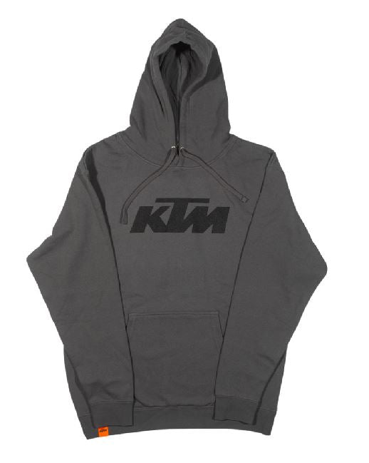 KTM LOGO HOODIE PAVEMENT GREY
