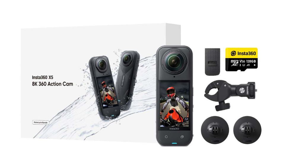 Insta360 X5 Motorcycle Bundle