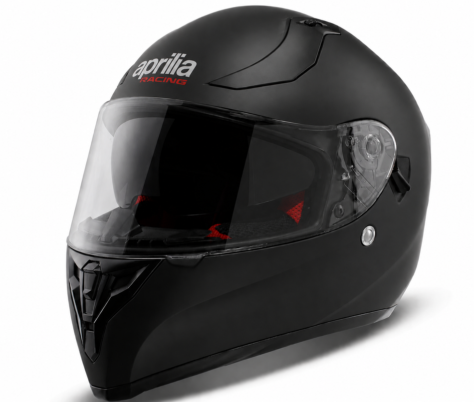 Aprilia Full Face Matte Black Helmet