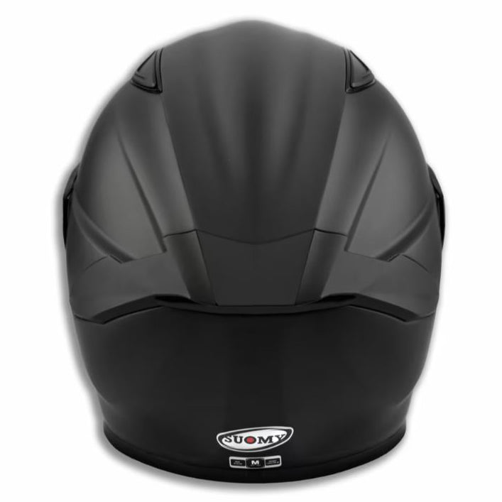 face on back of a motorcycle helmet Ducati ️