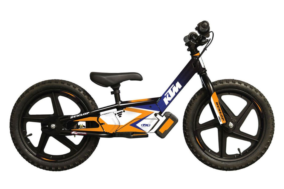 Factory Effex Orange KTM STACYC EVO Graphics Kit for 12eDRIVE E-Bike