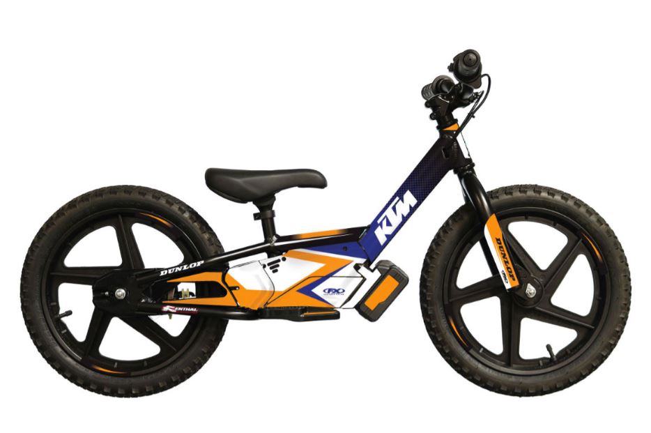 Factory Effex Orange KTM STACYC EVO Graphics Kit for 16eDRIVE E-Bike