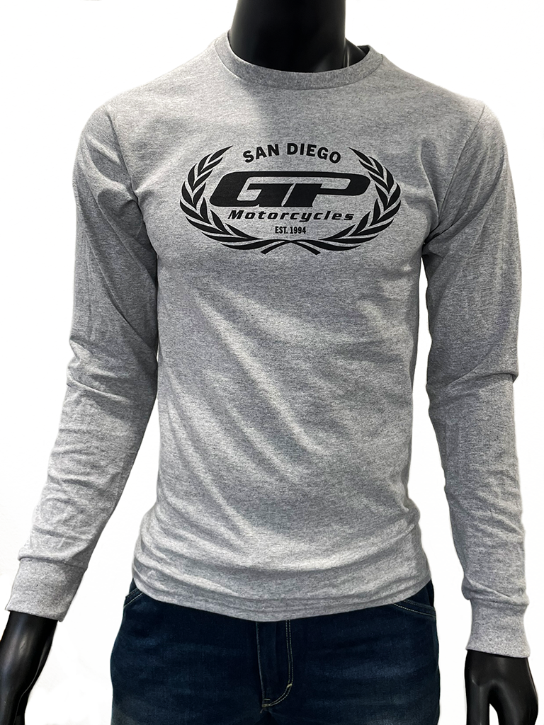 GPMC Heather Gray Long Sleeve LE Shop T-Shirt