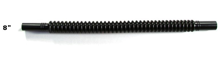 Ca Cycleworks 8" Fuel Hose, 5/16" on Pump Side, 1/4" on Filter Side (Hose Clamps Included)
