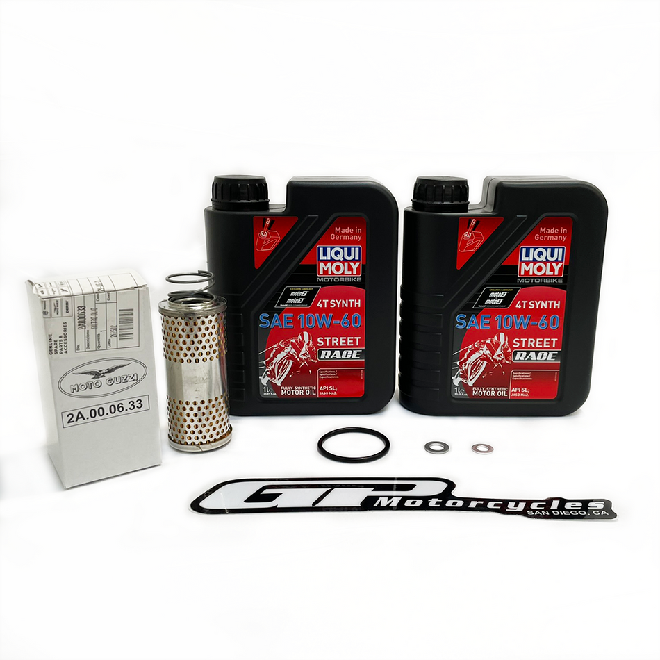 Oil Change Kit For Moto Guzzi V85/V7 850 Models