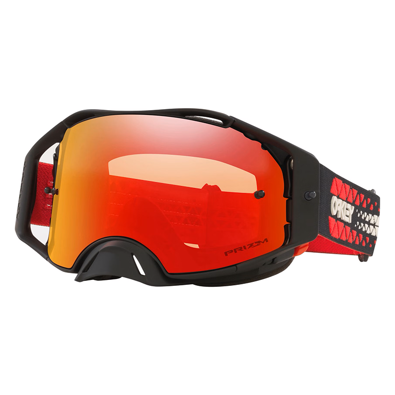 Oakley Airbrake MX Goggle Red Prizm Torch Iridium