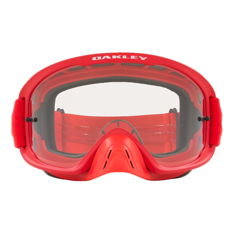 Oakley O-Frame® 2.0 PRO MX Goggles Moto Red Clear Lens