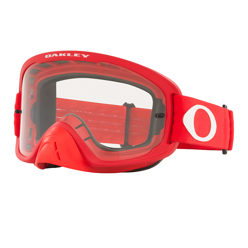 Oakley O-Frame® 2.0 PRO MX Goggles Moto Red Clear Lens