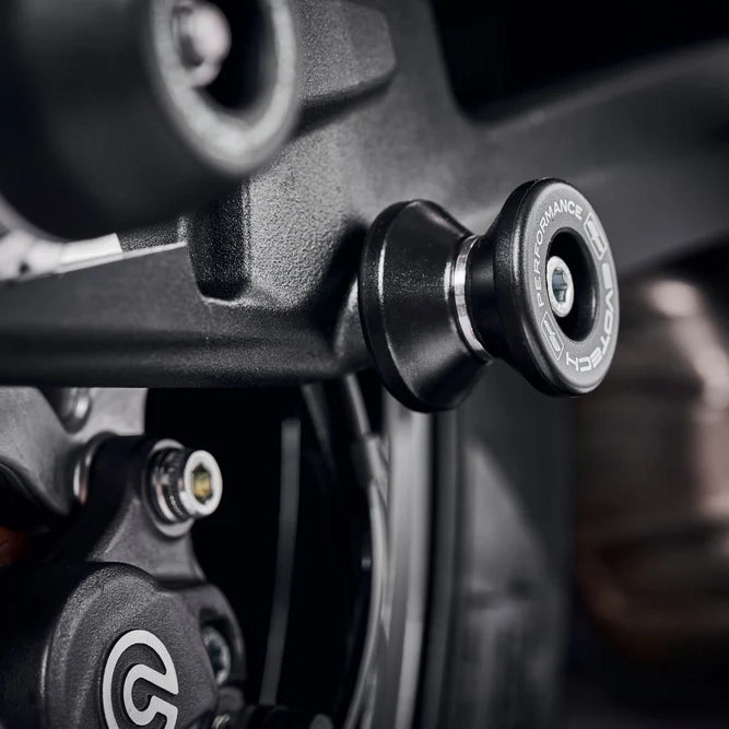 Evotech Paddock Stand Bobbins / Swingarm Spools - Ducati Panigale V2 S (2025+)