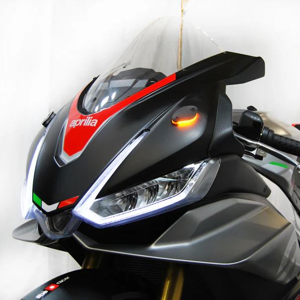 Aprilia RSV4 New Rage Cycles Mirror Block Off Plate Turn Signal Kit