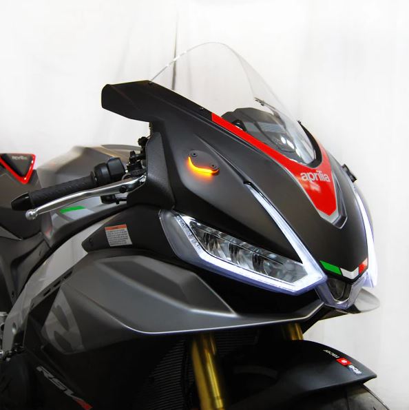 Aprilia RSV4 New Rage Cycles Mirror Block Off Plate Turn Signal Kit