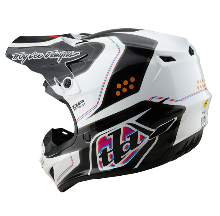 Troy Lee Designs GP Pro White Trooper Helmet