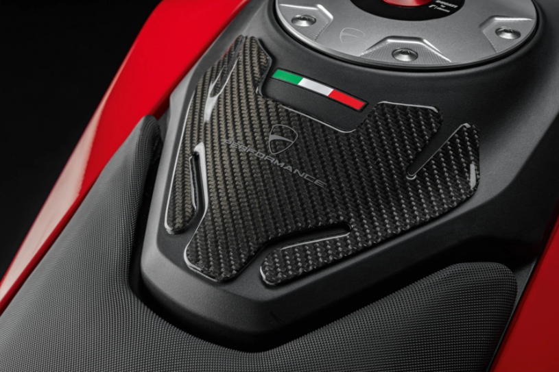 Ducati Hypermotard Adhesive Carbon Tank Protection