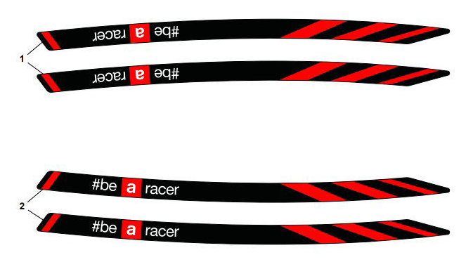 Aprilia Wheel Stickers
