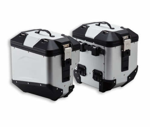 Ducati Aluminum Side Panniers Set for Multistrada V4 and DesertX