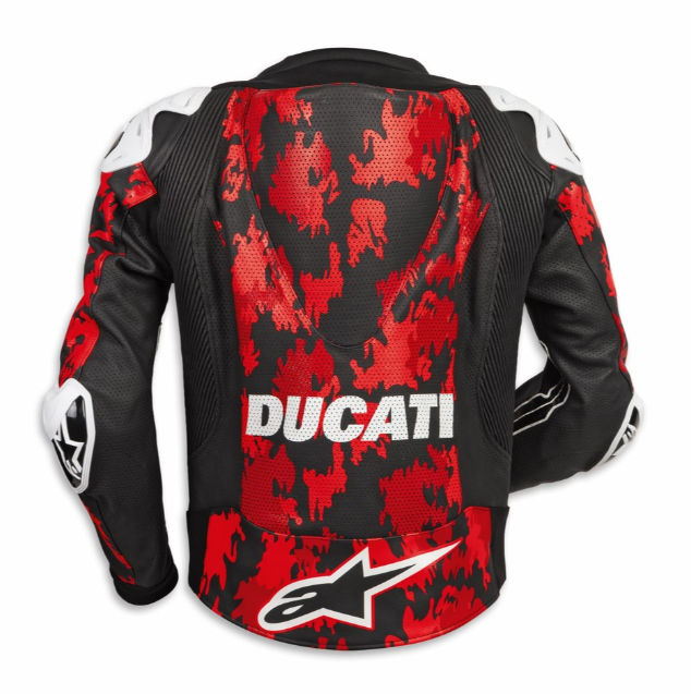 Ducati Replica MotoGP FB63 Leather Jacket by Alpinestars