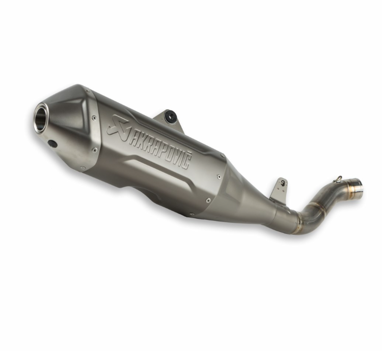 Titanium Slip on Silencer for Ducati Desmo MX