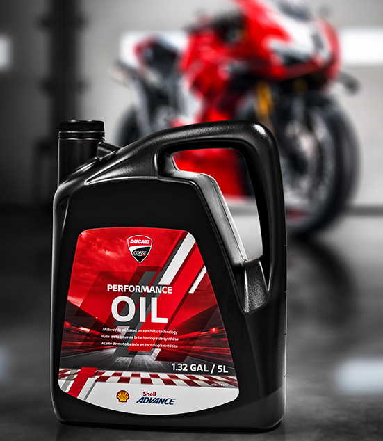 Ducati Corse Performance 15W50 Oil by Shelll Advance