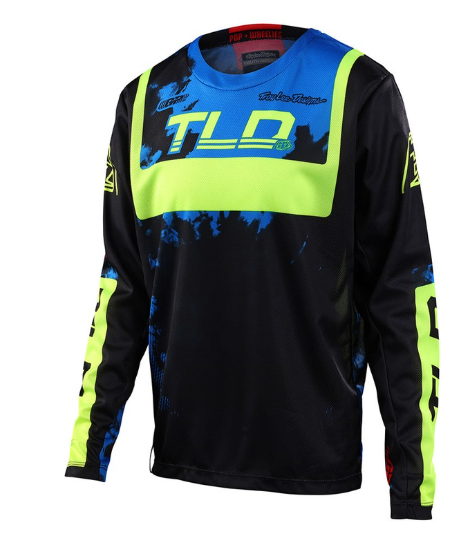 Troy Lee Designs Youth GP Jersey Astro Black/Yellow